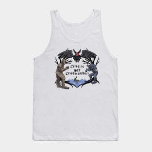 Cryptids not crypto currency Tank Top